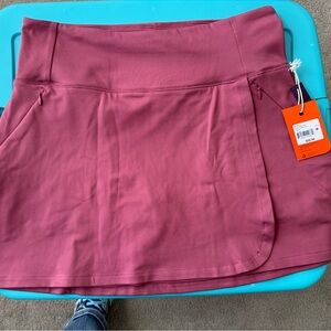 Womens Avalynn Skort Rose Wine-M